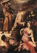 BECCAFUMI, Domenico Moses and the Golden Calf fgg USA oil painting reproduction